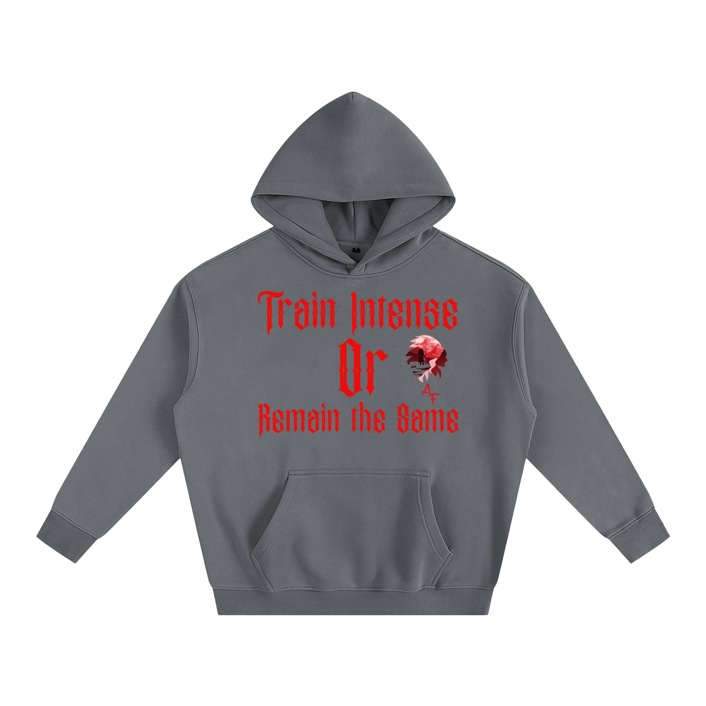 Oversize Train Intense Fleeced Hoodie