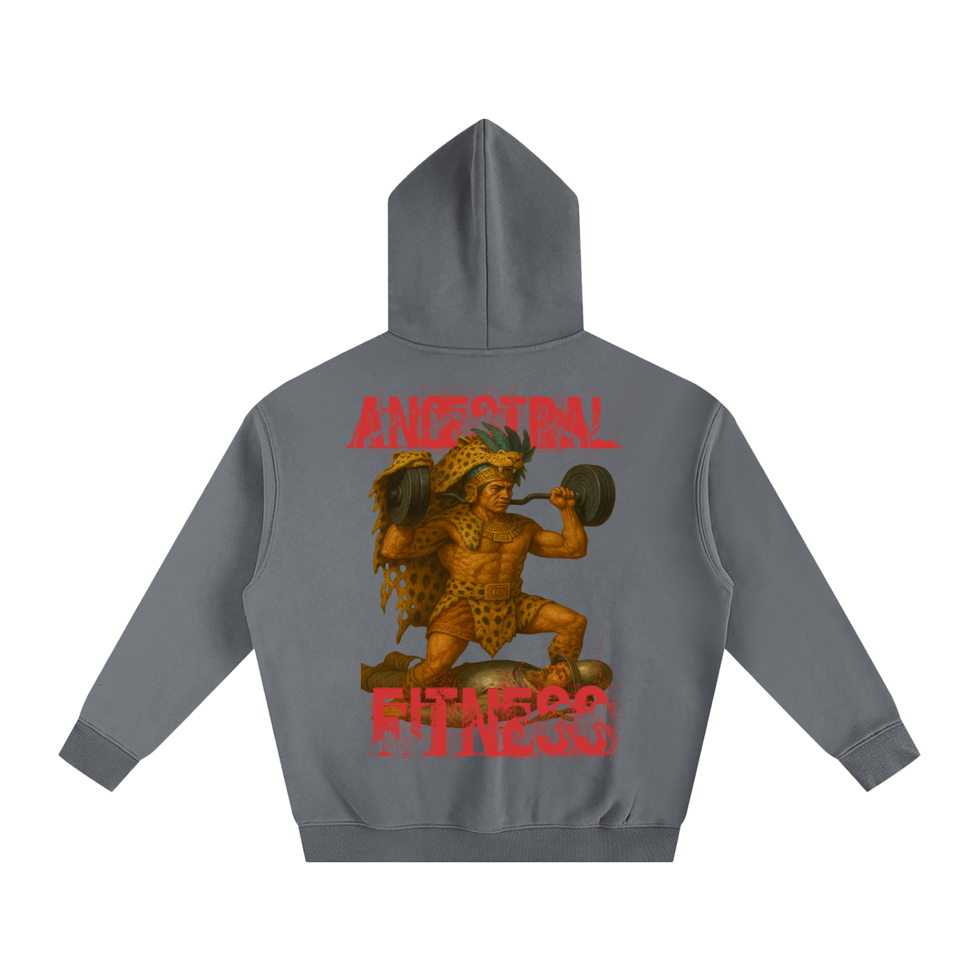 Oversize Train Intense Fleeced Hoodie