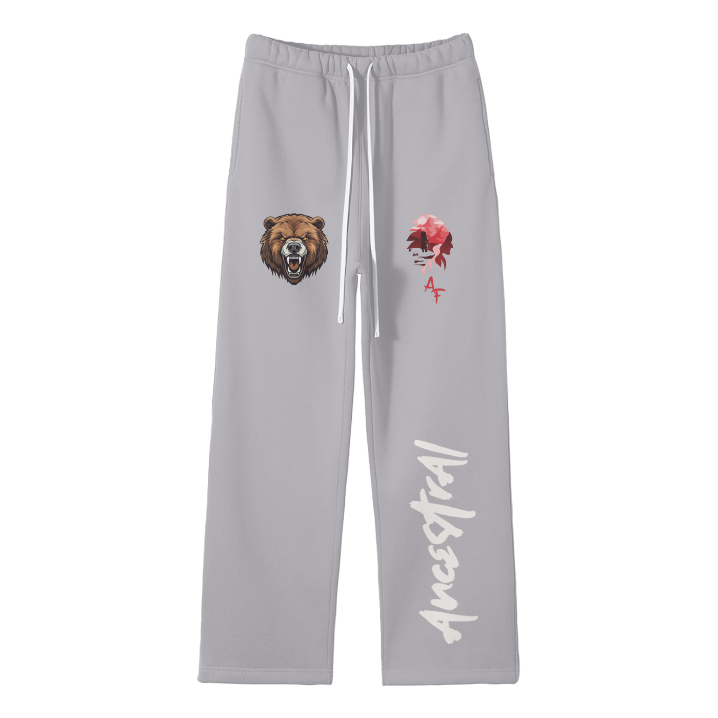 Ancestral Grizzly Solid Color Fleece Straight Leg Pants