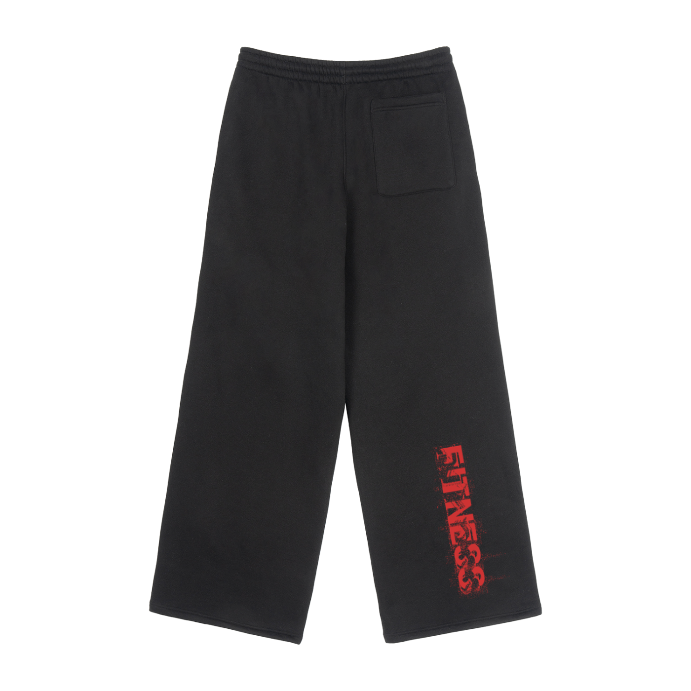 Red Mictēcacihuātl Straight-Leg Sweatpants