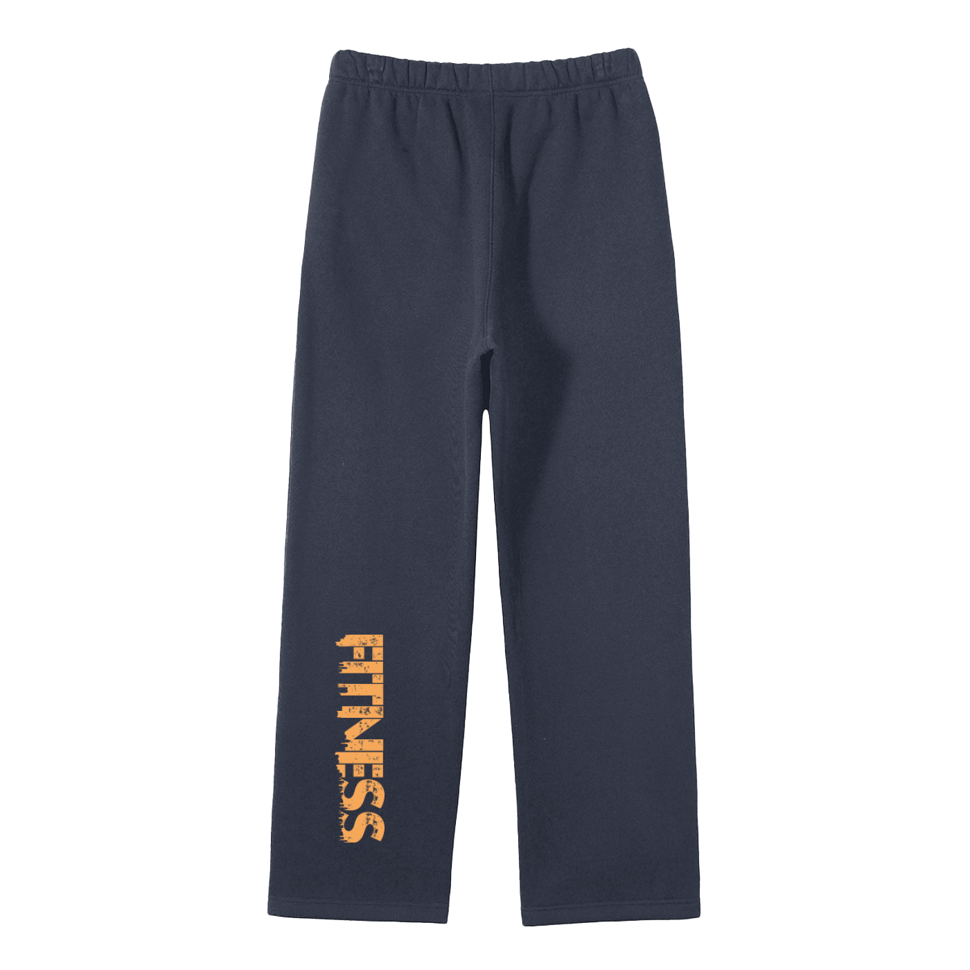 Jaguar Solid Color Fleece Straight Leg Pants