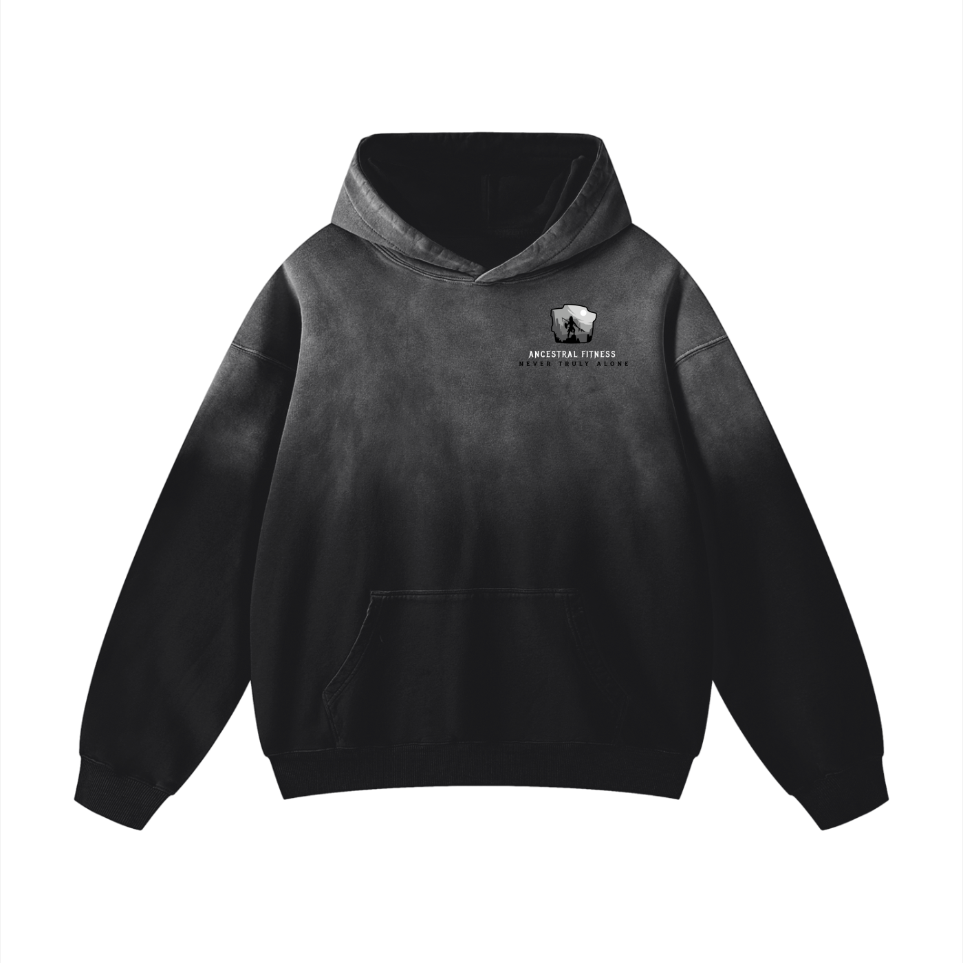 Ancestral Fitness Mictecacihuatl Sunfade Oversized Heavyweight Hoodie
