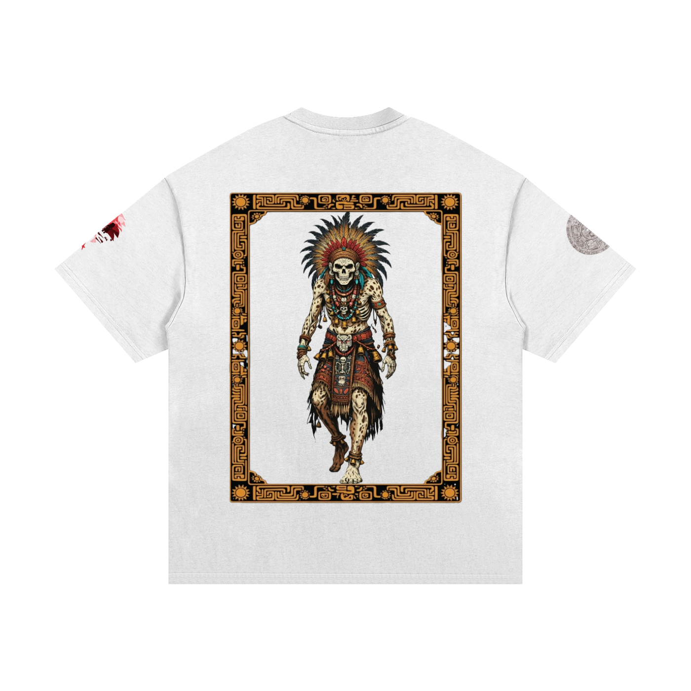 Mictlāntēcutli Heavyweight Cotton T-Shirt