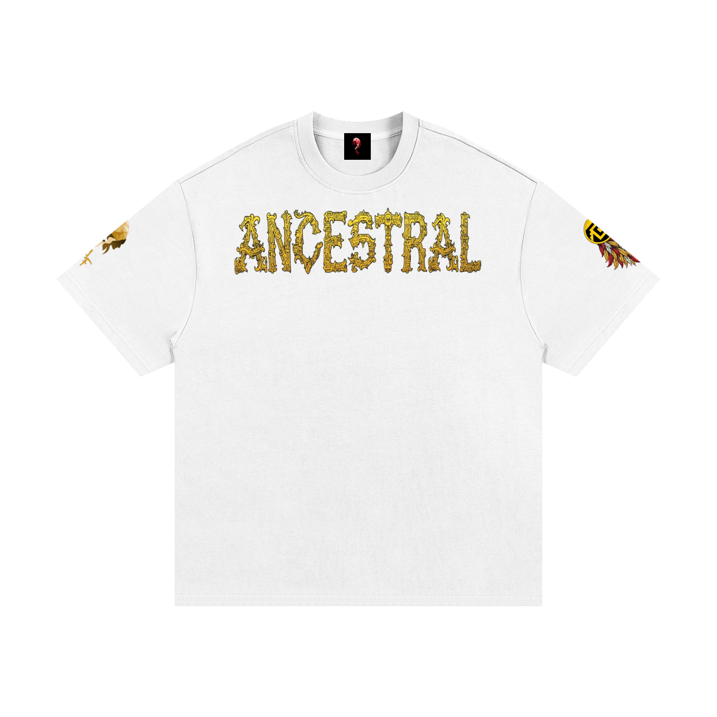 Sangre Mexica Heavyweight Cotton T-Shirt