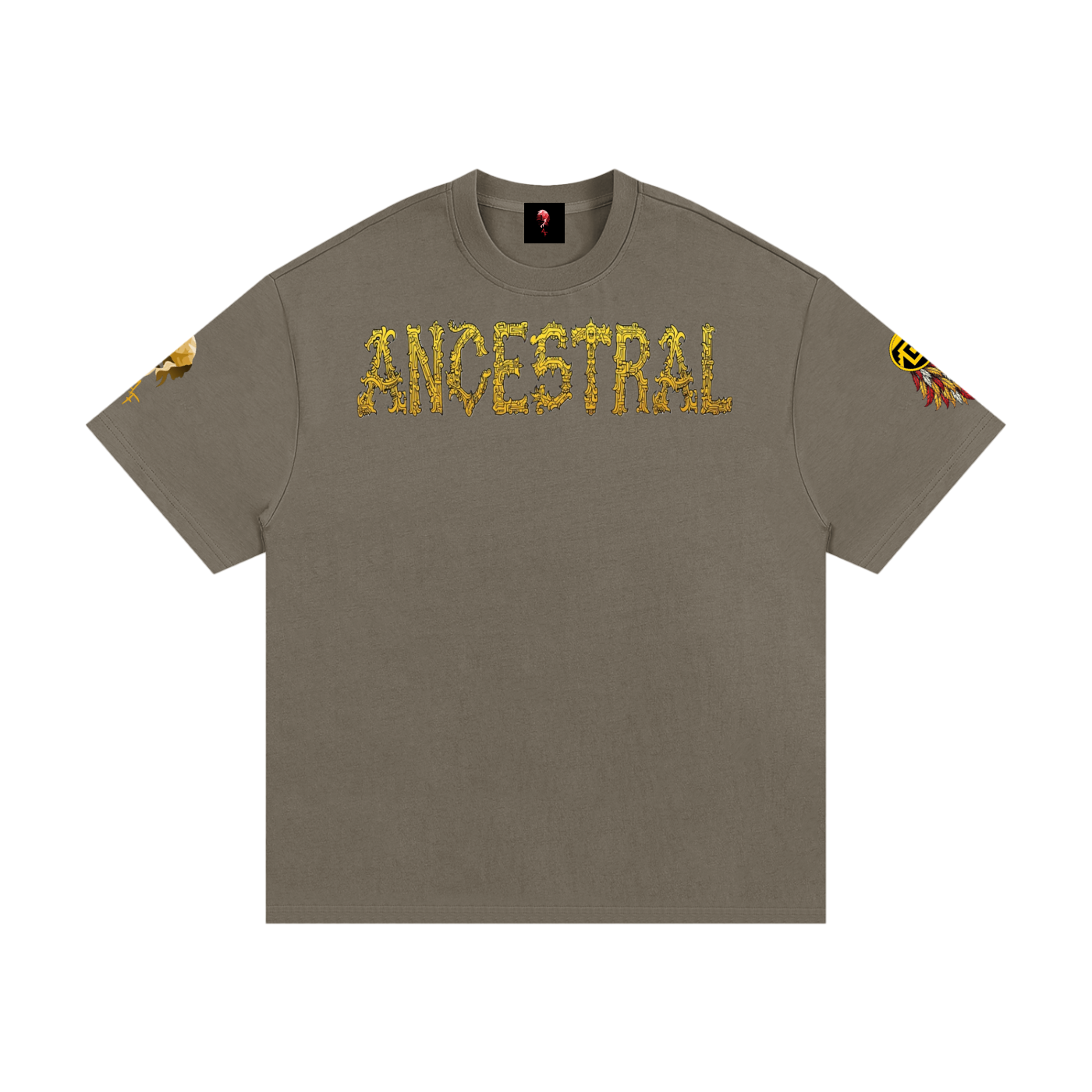 Sangre Mexica Heavyweight Cotton T-Shirt