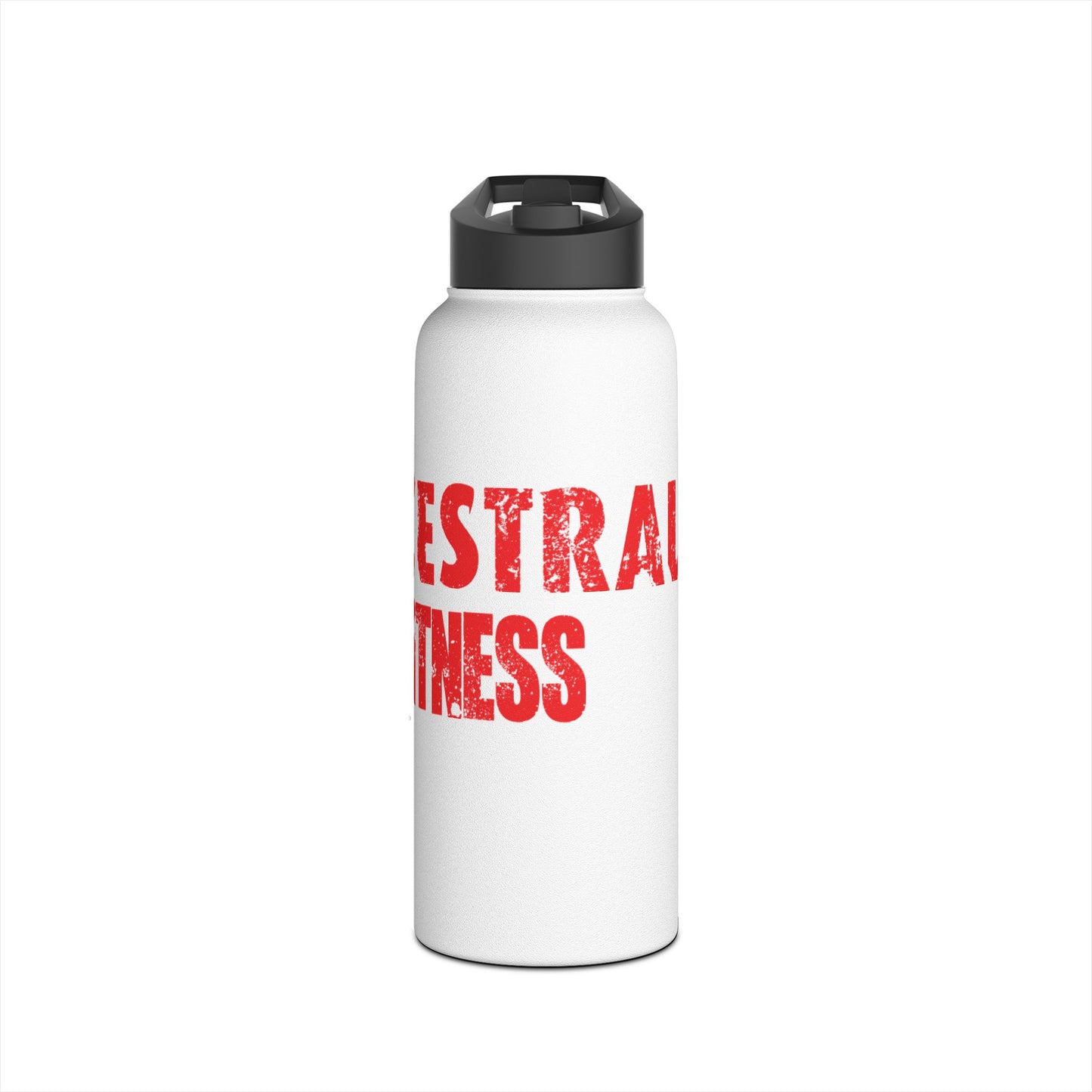 Ancestral Fitness Stainless Steel Water Bottle — White
