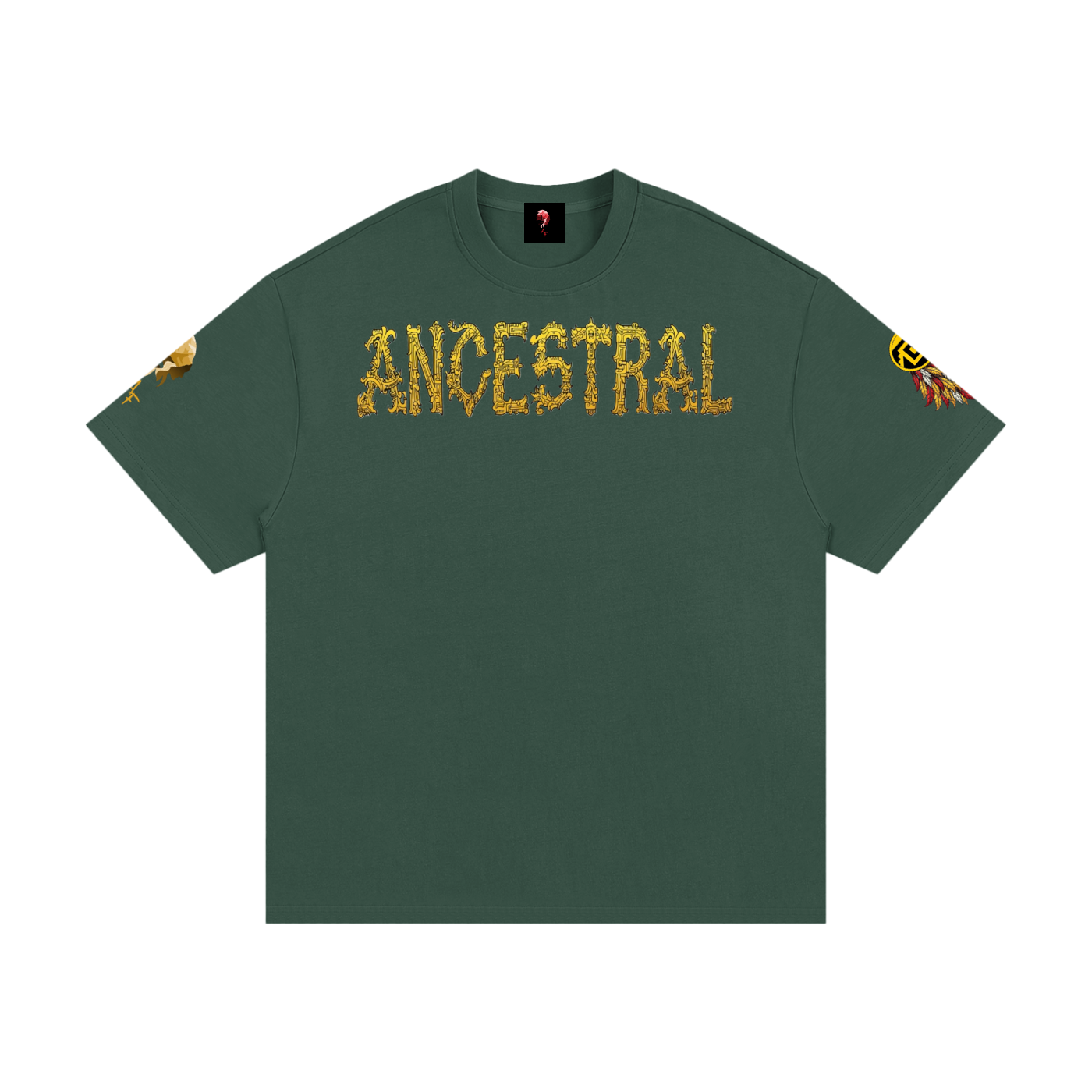 Sangre Mexica Heavyweight Cotton T-Shirt