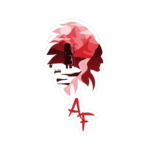 Ancestral Fitness Logo – Red Adventure Decal