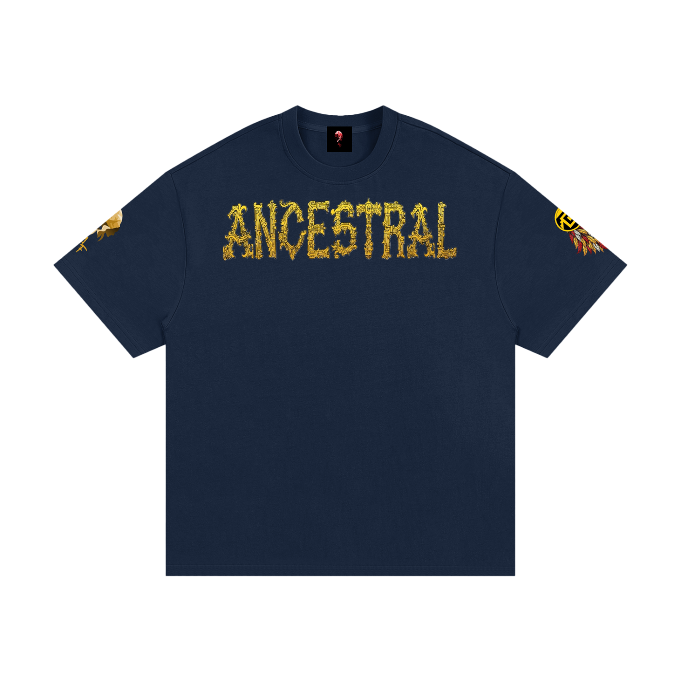 Sangre Mexica Heavyweight Cotton T-Shirt