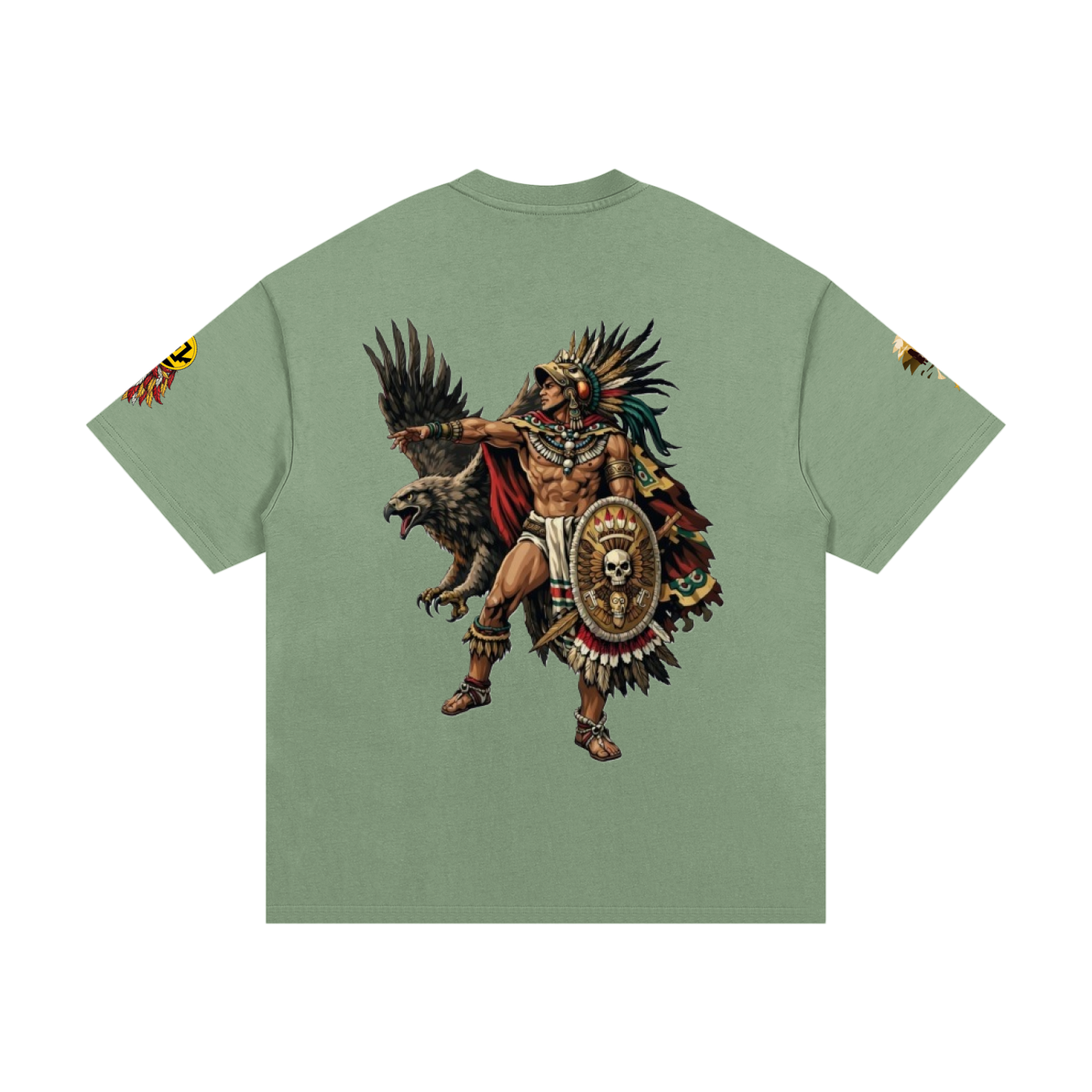 Sangre Mexica Heavyweight Cotton T-Shirt