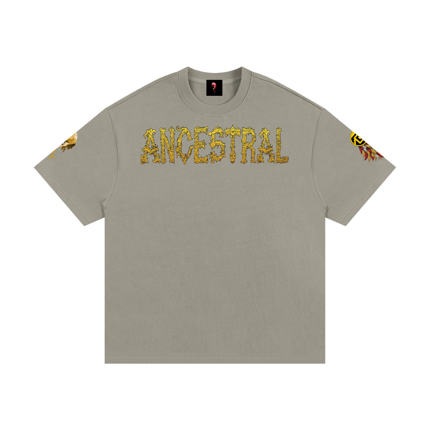 Sangre Mexica Heavyweight Cotton T-Shirt