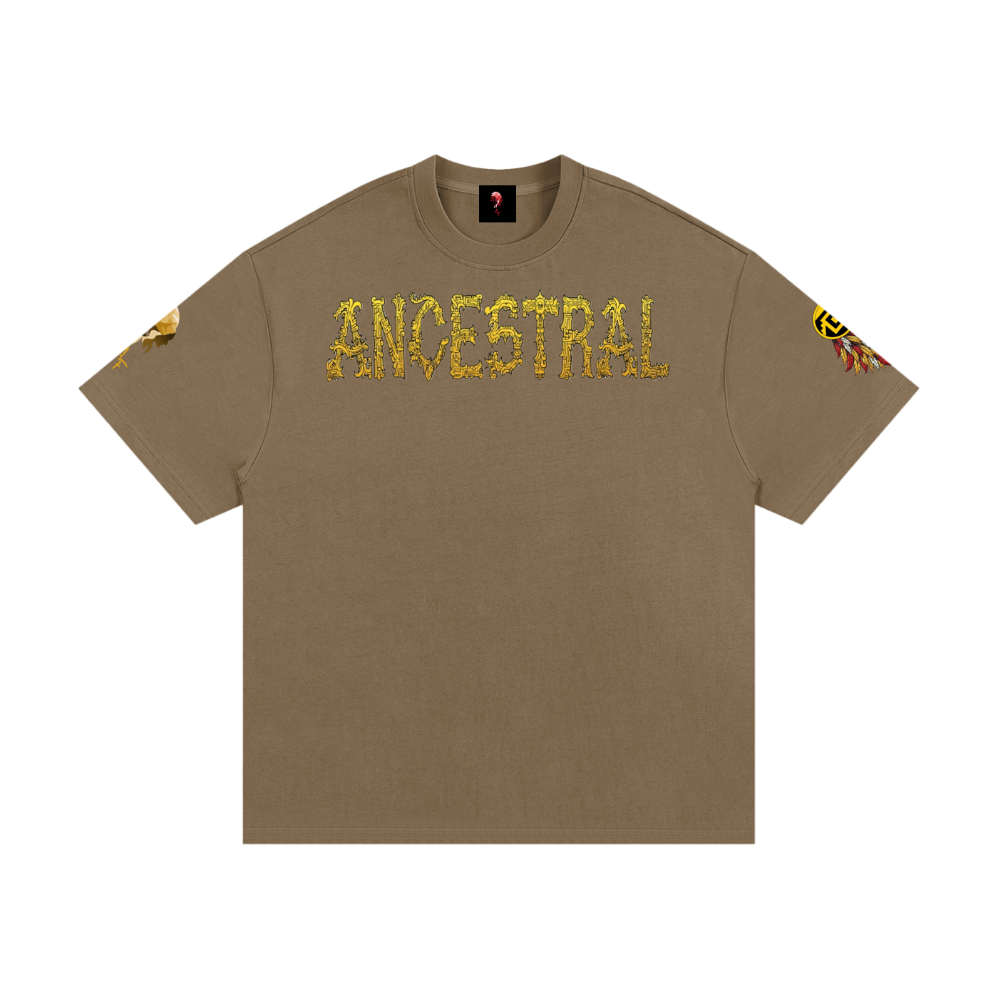 Sangre Mexica Heavyweight Cotton T-Shirt