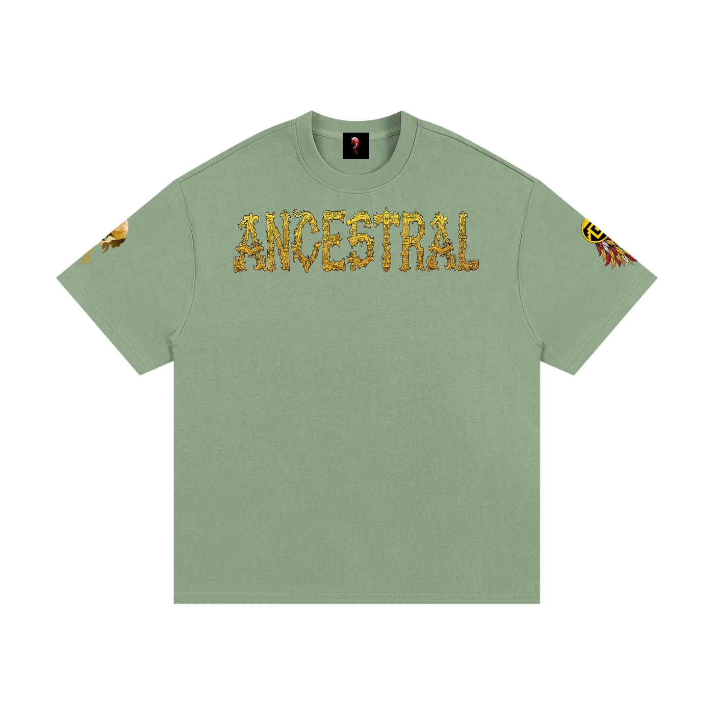 Sangre Mexica Heavyweight Cotton T-Shirt