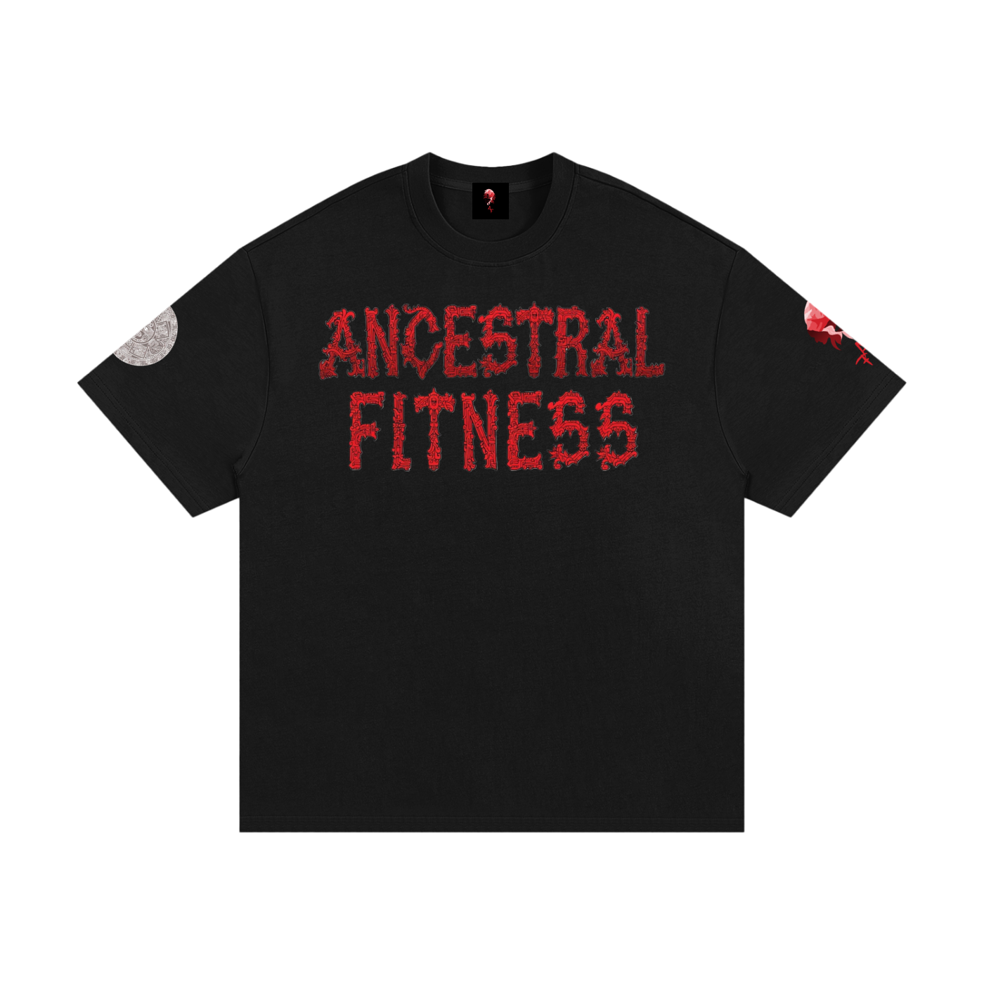 Mictlāntēcutli Heavyweight Cotton T-Shirt