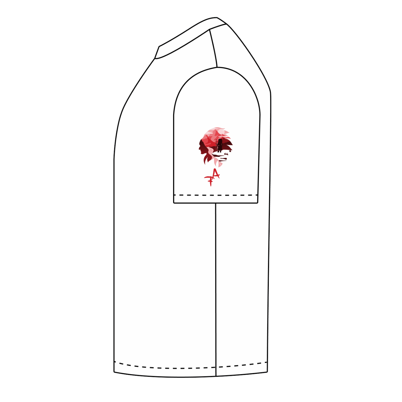 Mictlāntēcutli Heavyweight Cotton T-Shirt