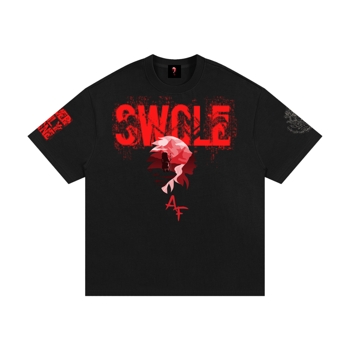 Swole AF Heavyweight Cotton T-Shirt